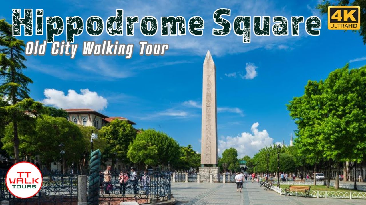 🏛️ Hippodrome Square Walking Tour Istanbul, Turkey | 4K 60fps