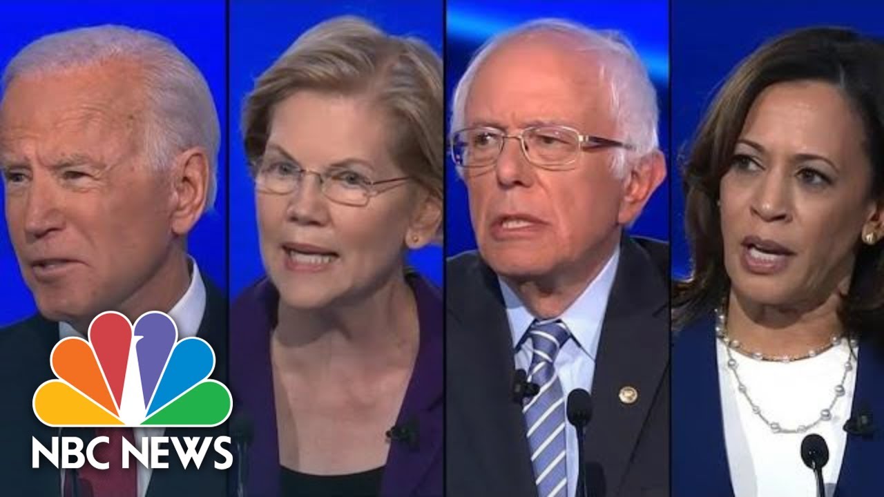 Candidates Pounce On Elizabeth Warren, Go After Trump At Democratic Debate | NBC News