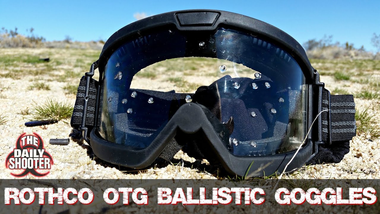 Rothco OTG Ballistic Goggles Vs. 12 Gauge Testing and Review