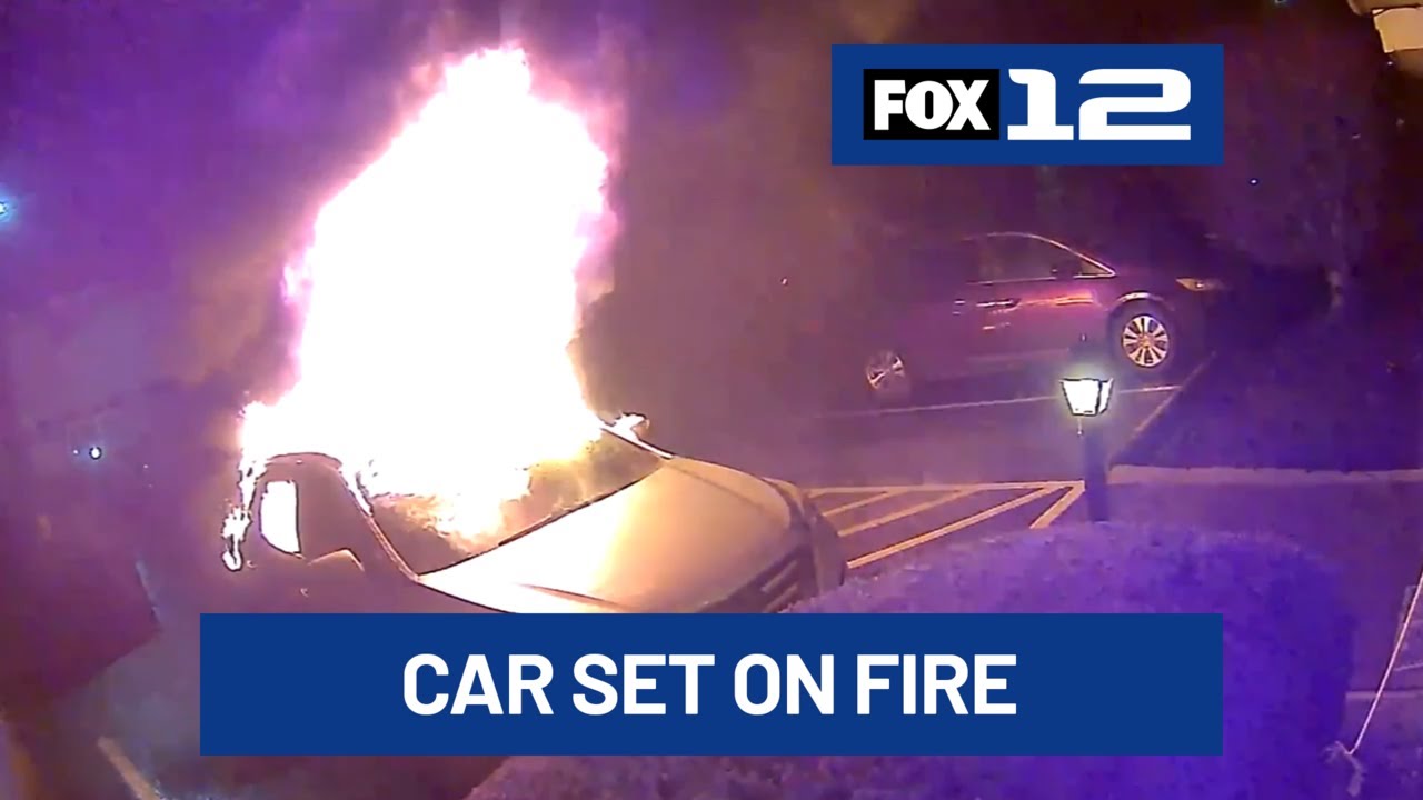 Family recovering, suspected arsonist arrested after car set on fire in SW Portland