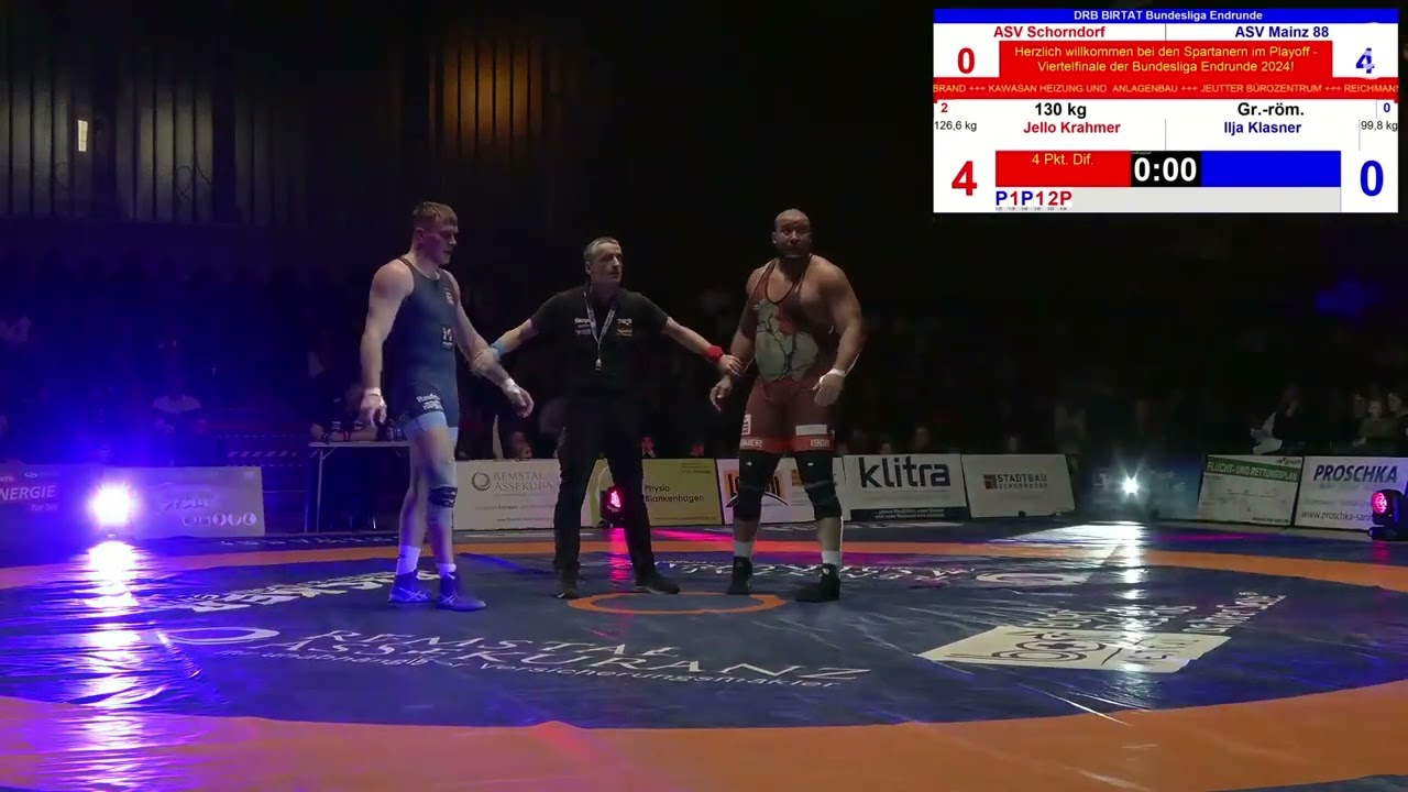 ASV Schorndorf - ASV Mainz 88 ,Viertelfinale2024/25, Hinkampf 14.12.2024