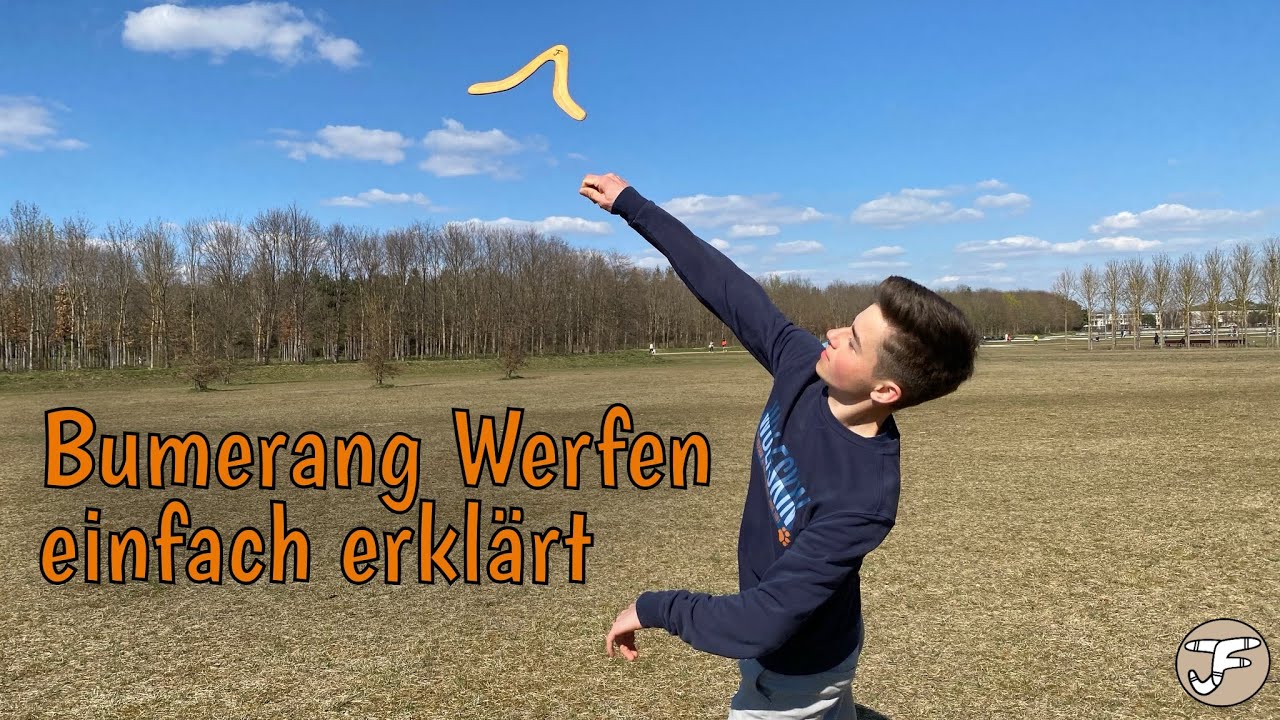 So wirfst du einen Bumerang - Tutorial