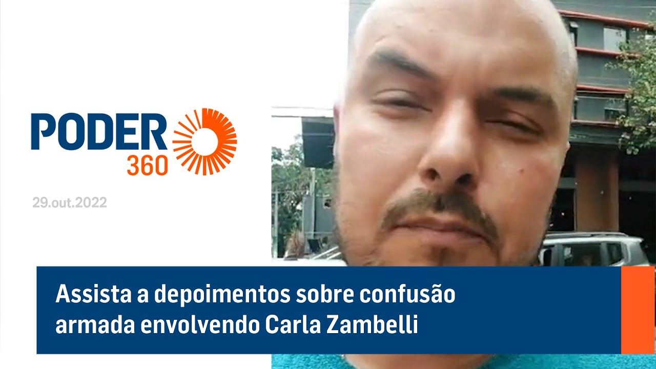 Assista aos depoimentos sobre confusão armada envolvendo Carla Zambelli
