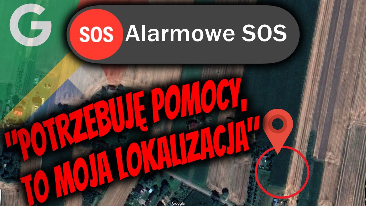 ALARMOWE SOS - TAJEMNICZY SMS - LINK DO LOKALIZACJI maps.apple.com