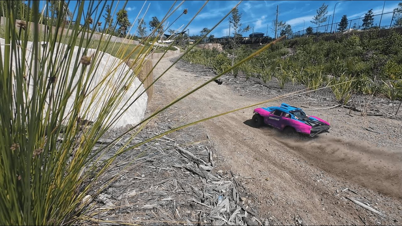 Onboard Winning Trophy Truck at a the Baja Discovery Park Rally FPV RC car racing