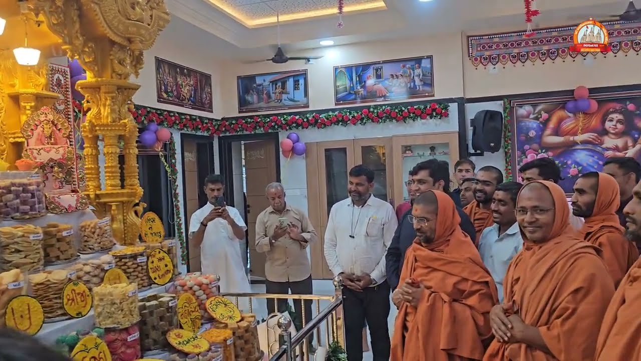 અન્નકૂટ દર્શન મૂર્તિ પ્રતિષ્ઠા મહોત્સવ ભાવનગર