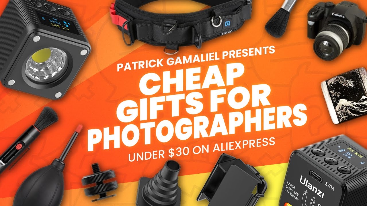 🔥 Top 7 Photography Gifts Under $30 on AliExpress 2024 📸 | MUST-HAVE Camera Accessories & More!