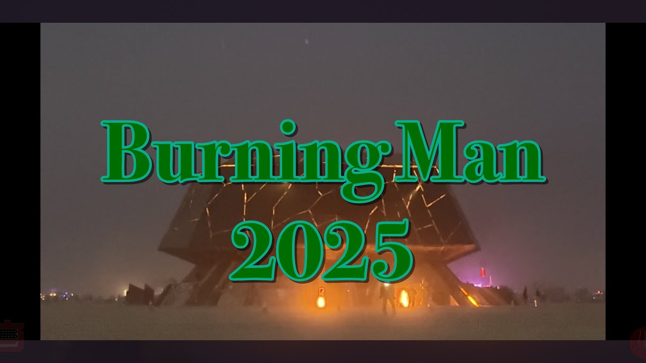 Burning Man 2025 - The Temple Burn