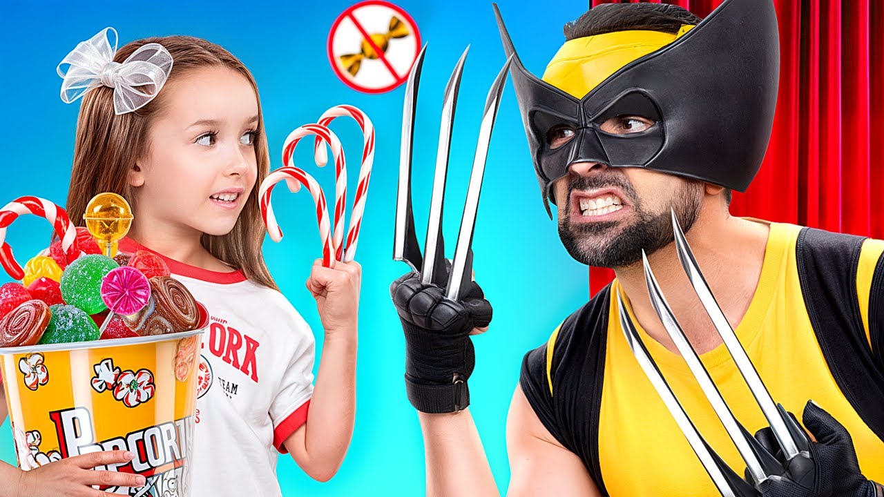 ¡Cómo colar snacks en las películas! ¡Deadpool vs Wolverine!