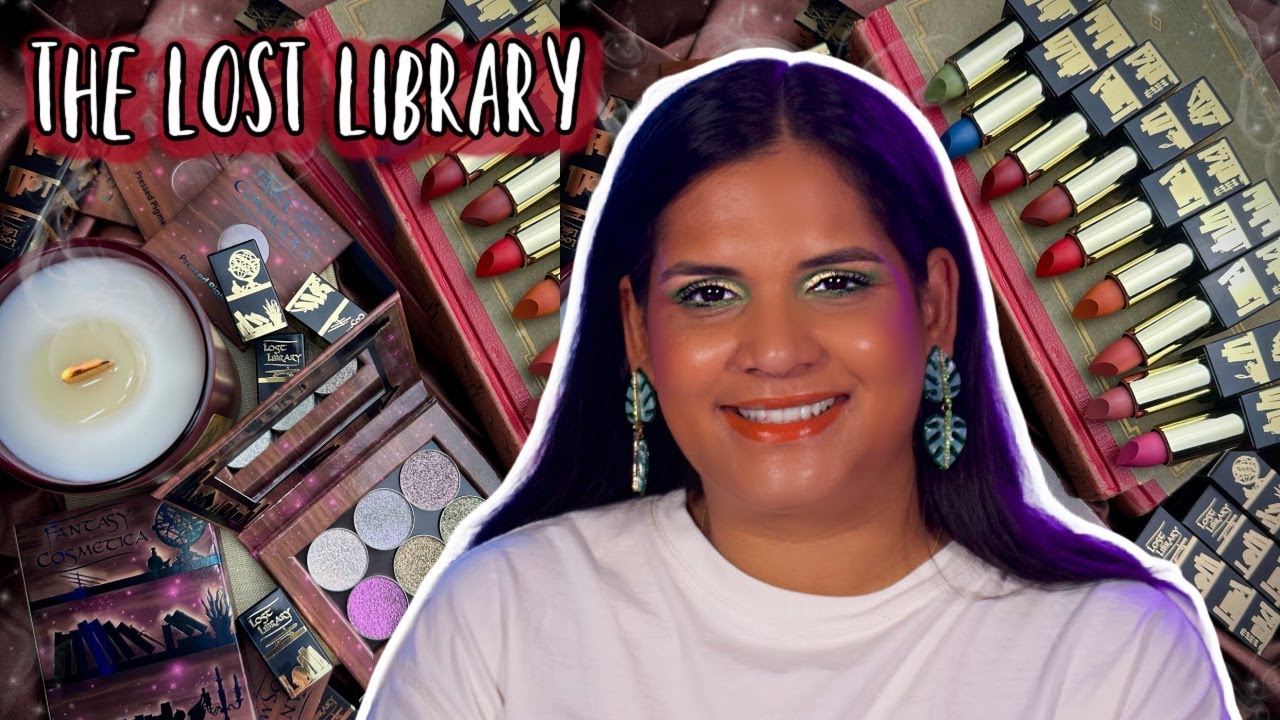 Fantasy Cosmetica The Lost Library Collection - Swatches + Eye Look | Karen Harris Makeup