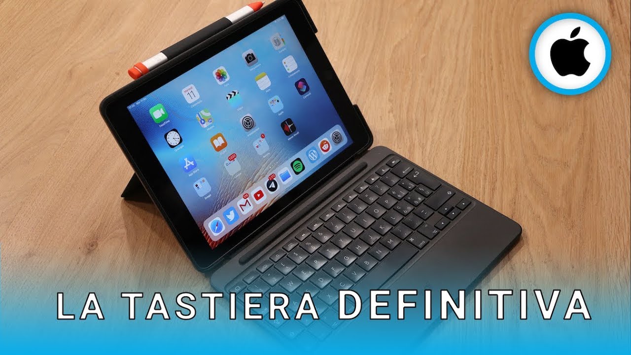 Recensione Logitech Slim Combo: la tastiera DEFINITIVA per iPad 9,7