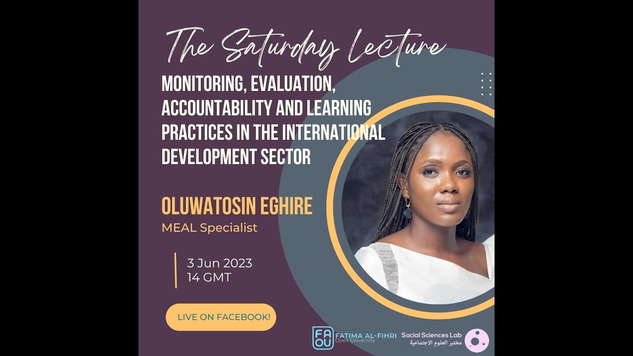 Monitoring, Evaluation, Accountability & Learning Practices in the International Development Sector