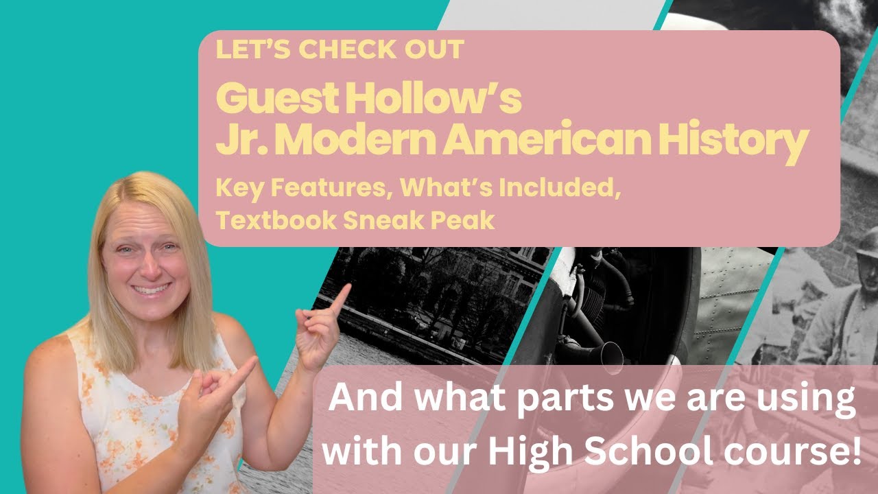 New Curriculum Deep Dive! Guest Hollow's Jr. Modern American History for Middle Grades!