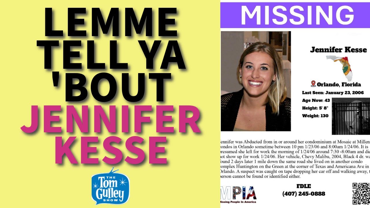 Lemme Tell Ya 'Bout The Disappearance of Jennifer Kesse: A Case Frozen in Time