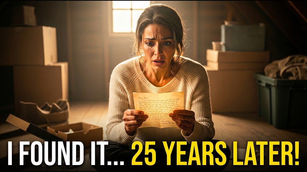 I Found a Letter in My Attic… 25 Years After Our Wedding