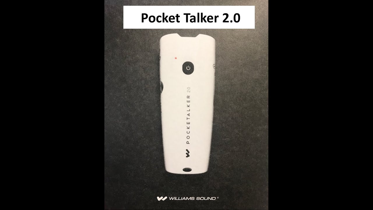 Pocket Talker 2 0  Personal Listening Device