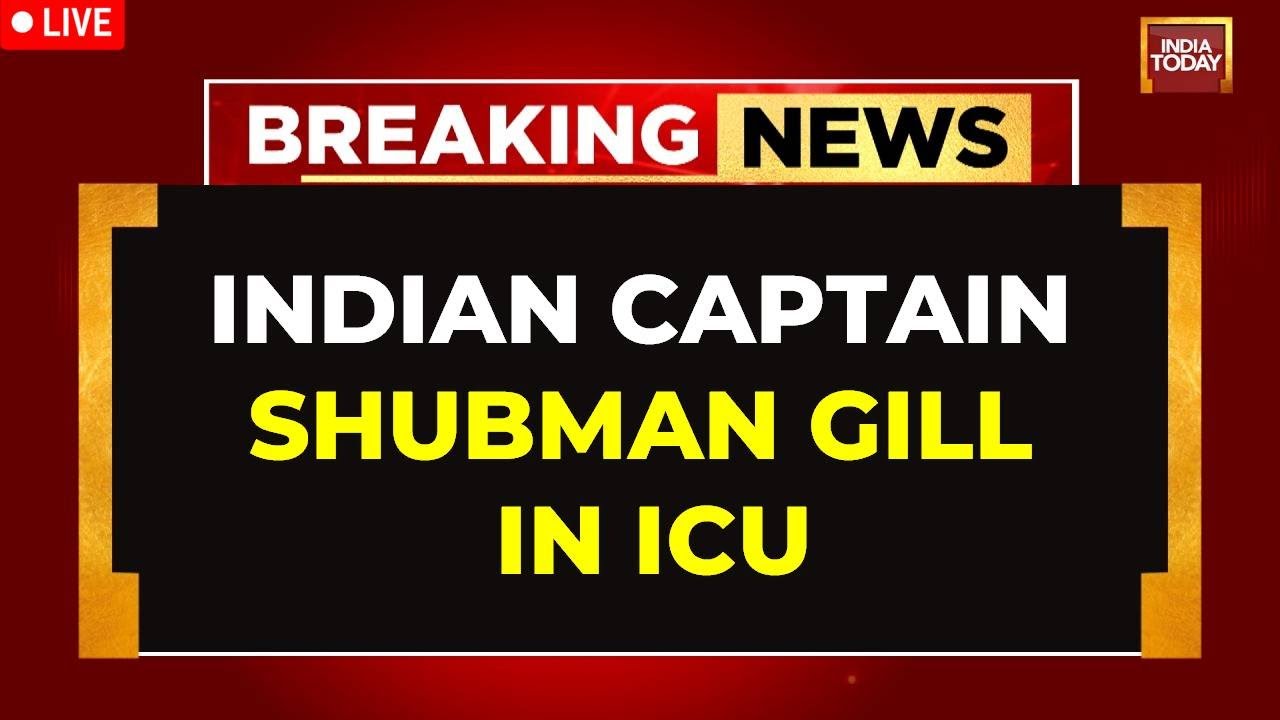 Shubman Gill Admitted to ICU After Injury | LIVE | Shubman's Neck Injury Update | India Vs S. Africa