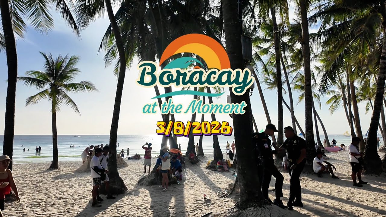 Boracay atm March 8, 2026. Kape Drip in Diniwid & Night walk akong the Main Road  Station 1 to 2 