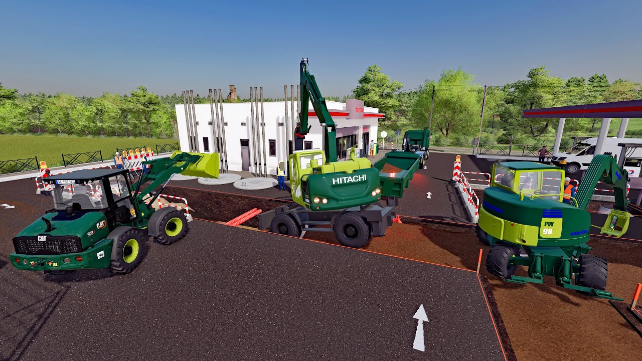 FS22 - Map The Old Stream Farm 076 🇩🇪🍓🌳 - Forestry, Farming and Construction - 4K