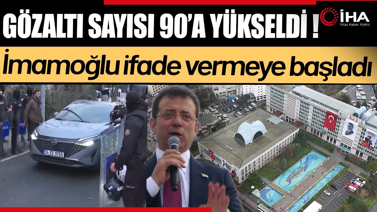 İBB Başkanı Ekrem İmamoğlu'nun Polise İfade Vermeye Başladığı Öğrenildi
