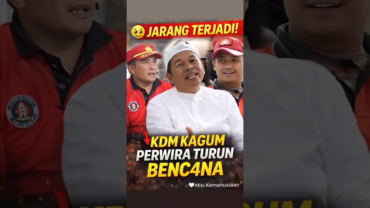 😳 KDM KAGUM! PERWIRA POLISI TURUN JADI RELAWAN #KangDediMulyadi #KDM #MisiKemanusiaan