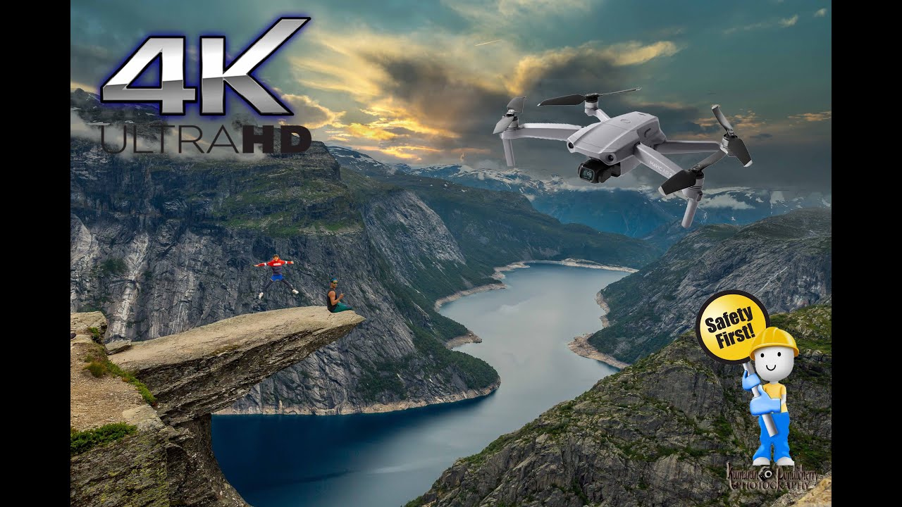 【4K】Drone video | Trolltunga | Tvindefossen | Hiking guide | Step by step |