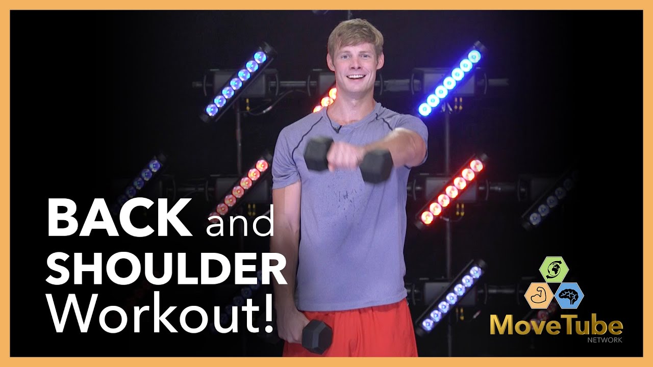 Back and Shoulder Workout with Brandon Jones!