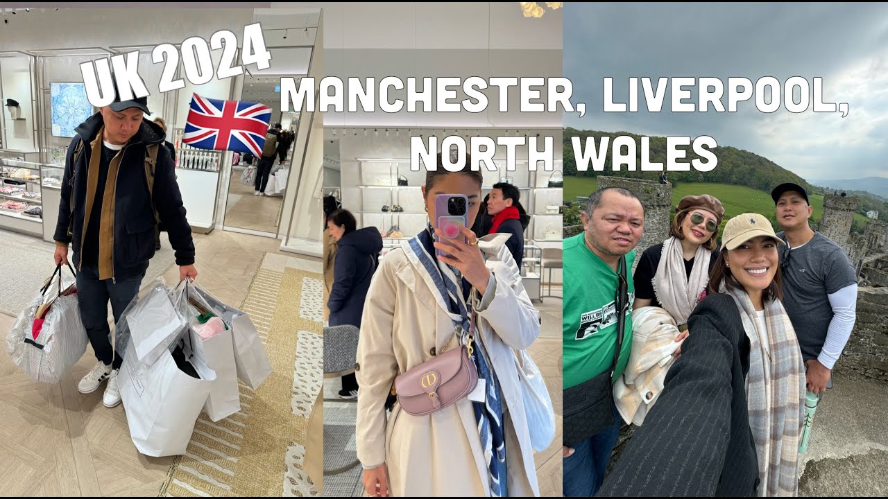 UK 2024: LAST WEEK IN THE UK | MORE OUTLET SHOPPING, MANCHESTER, LIVERPOOL, NORTH WALES (MAY 2024)