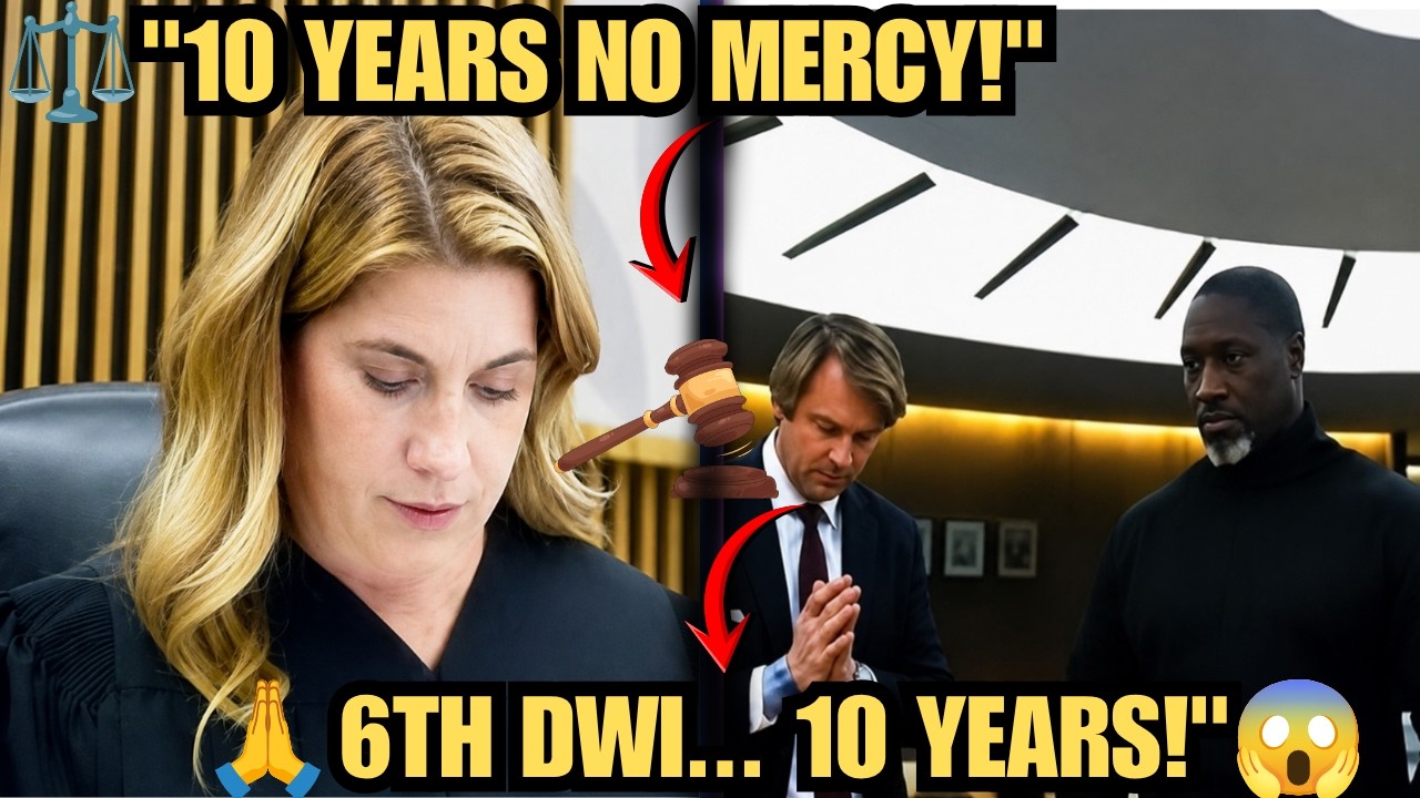 Judge Raquel West Delivers 10-Year Sentence to 6-Time DWI Offender &mdash; Courtroom Left Speechless