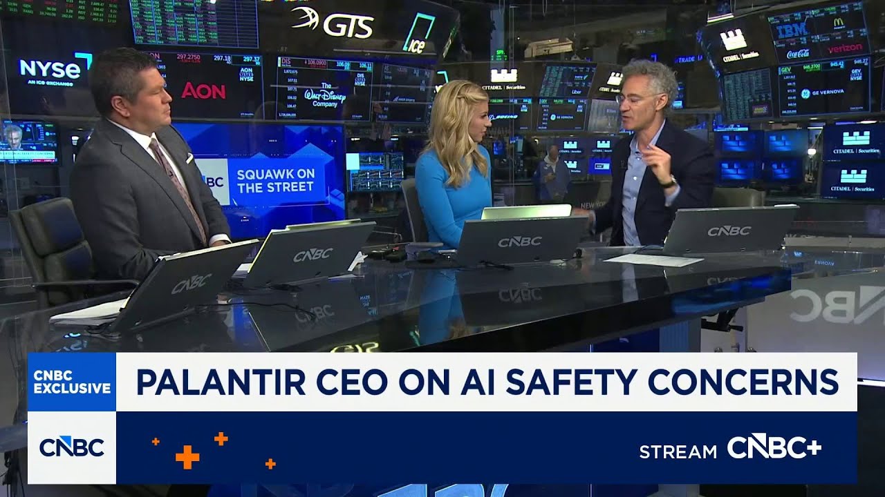 Palantir CEO: AI companies have to be nationalized to cap their liability