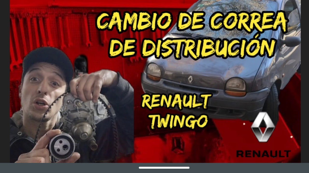 Cambiamos kit de distribución Renault Twingo todos los secretos🌶️🌶️/ change timing belt