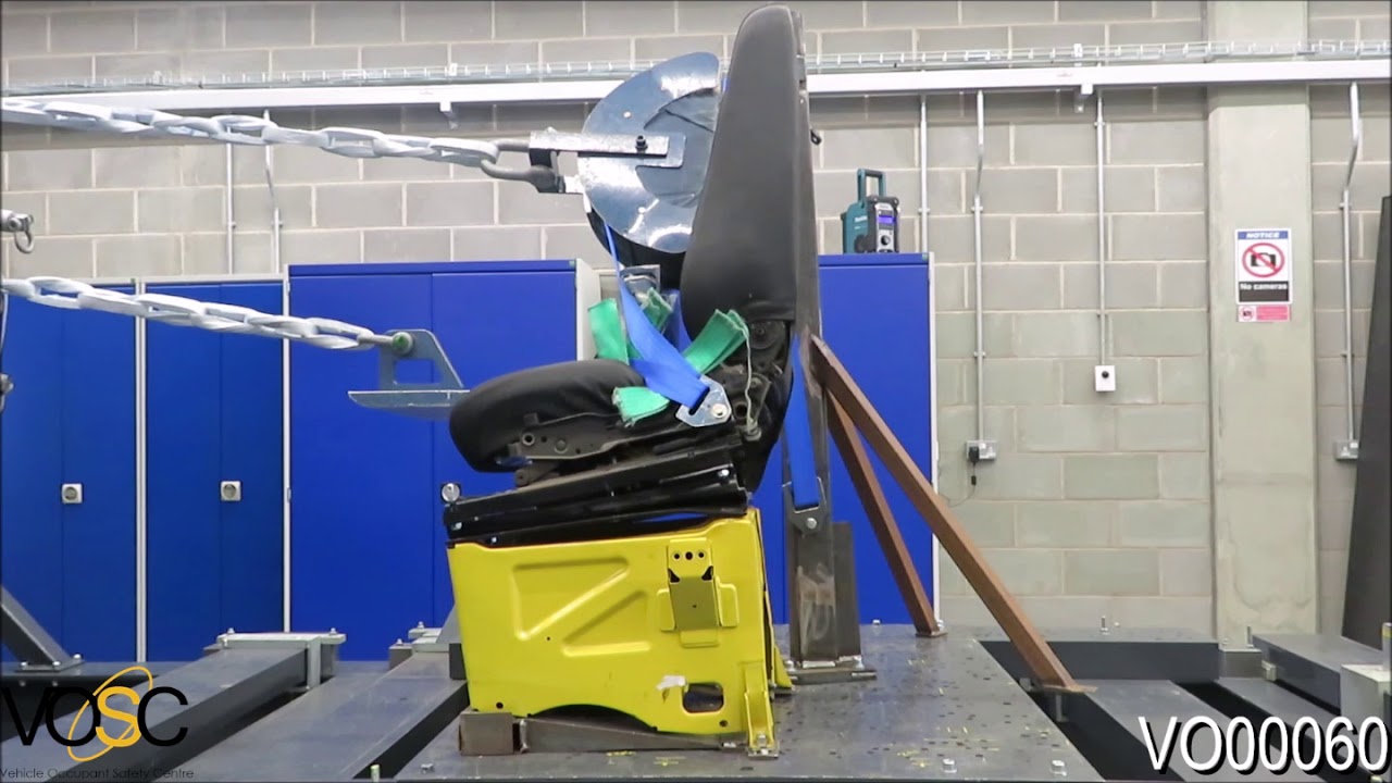 R&J Camper Solutions M1 Pull Test Single Swivel Seat Base