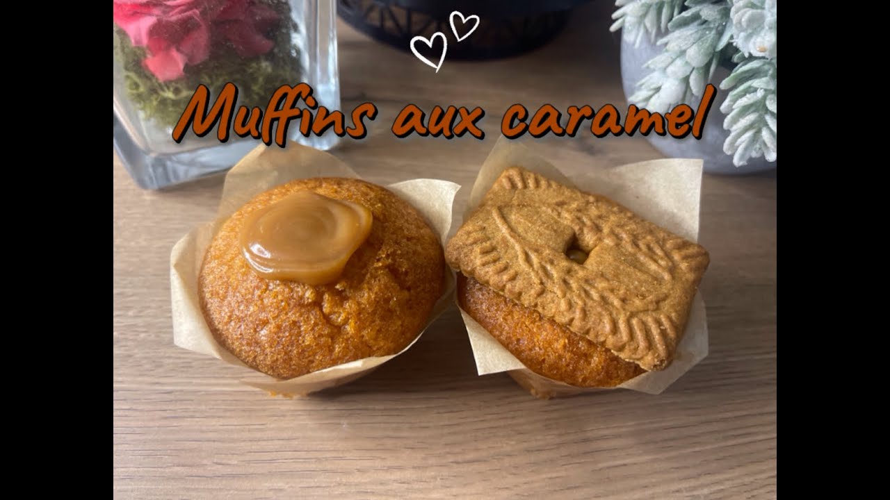 Muffin ultra moelleux au caramel