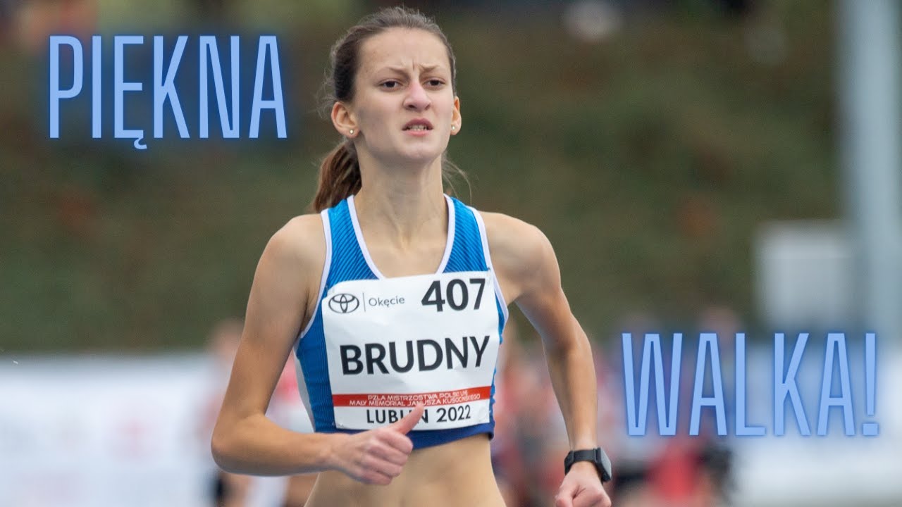 Mistrzostwa Polski U-16 Lublin 2022 /1000m kobiet/BRĄZOWY MEDAL/ BRUDNY/PAJĘCKA/WASIELEWSKA