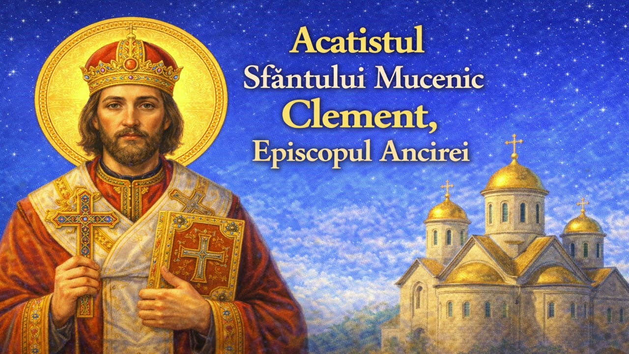 Acatistul Sfântului Mucenic Clement, Episcopul Ancirei 🙏 #acatist