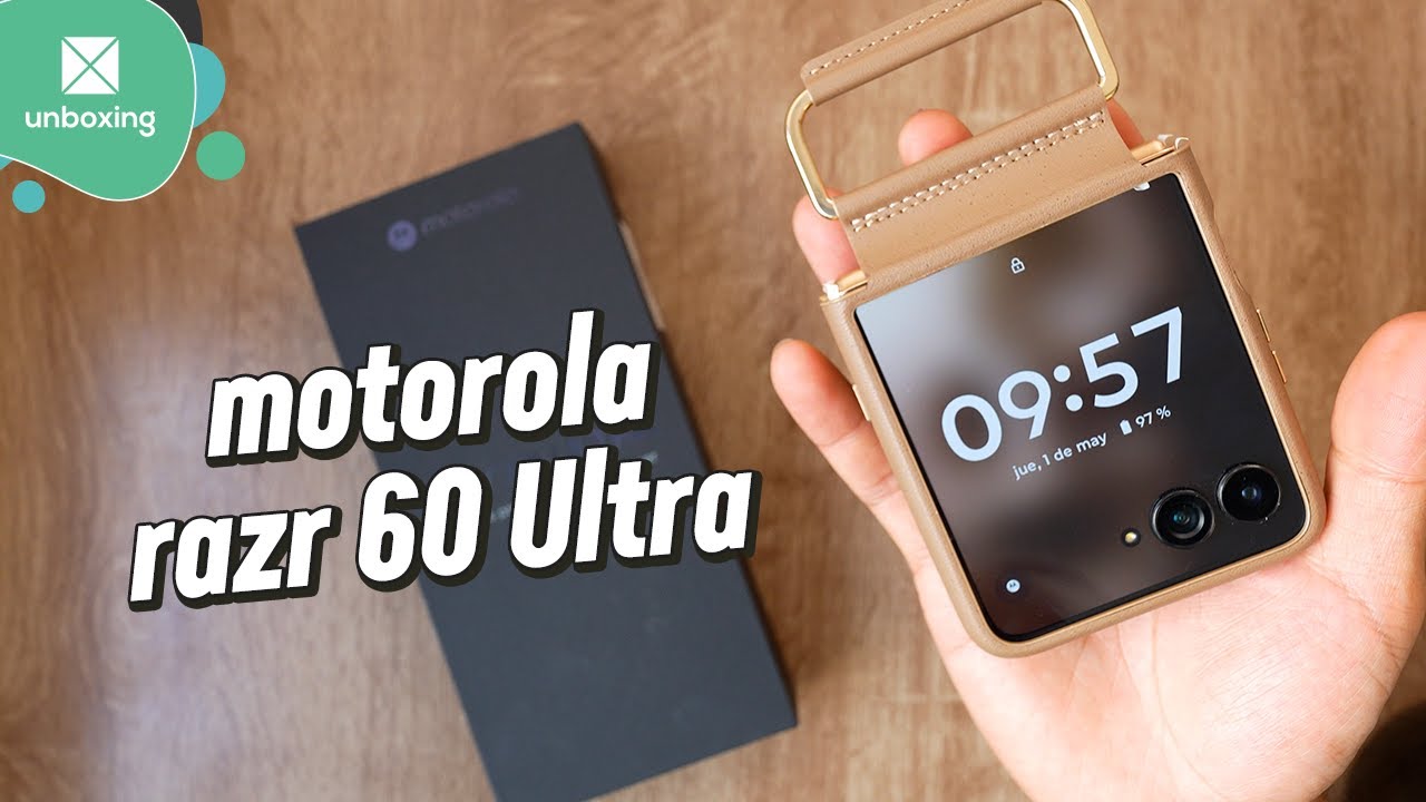 motorola razr 60 Ultra | Unboxing en español
