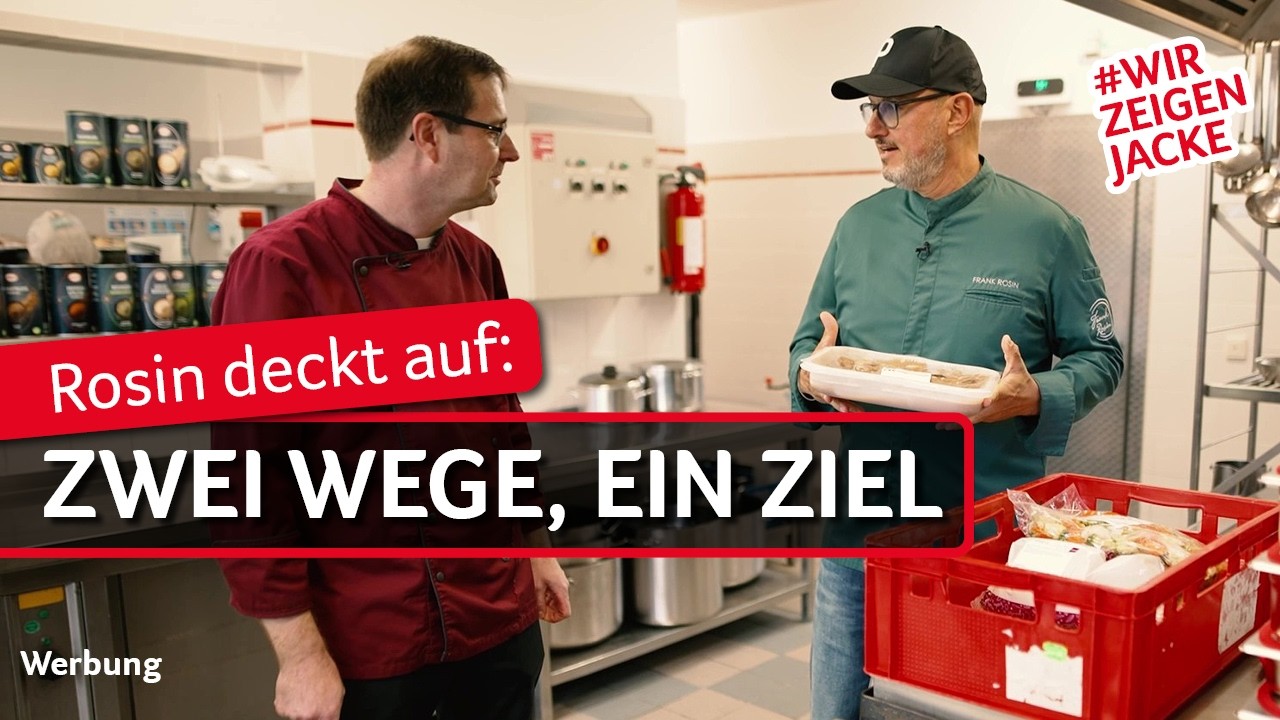 Frank Rosin deckt auf: Frisch kochen vs. Convenience liefern lassen, welches Konzept überzeugt?