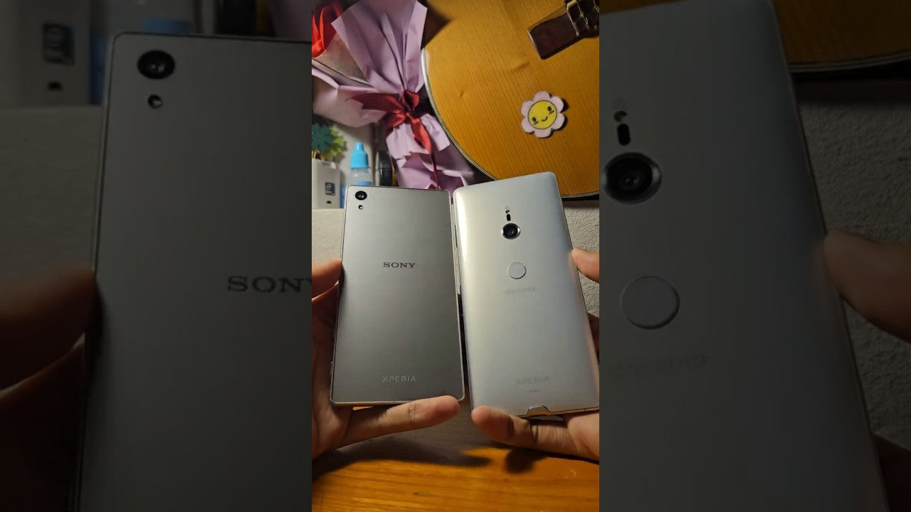 Sony Xperia Z5 vs XZ3! #designcomparison #shorts
