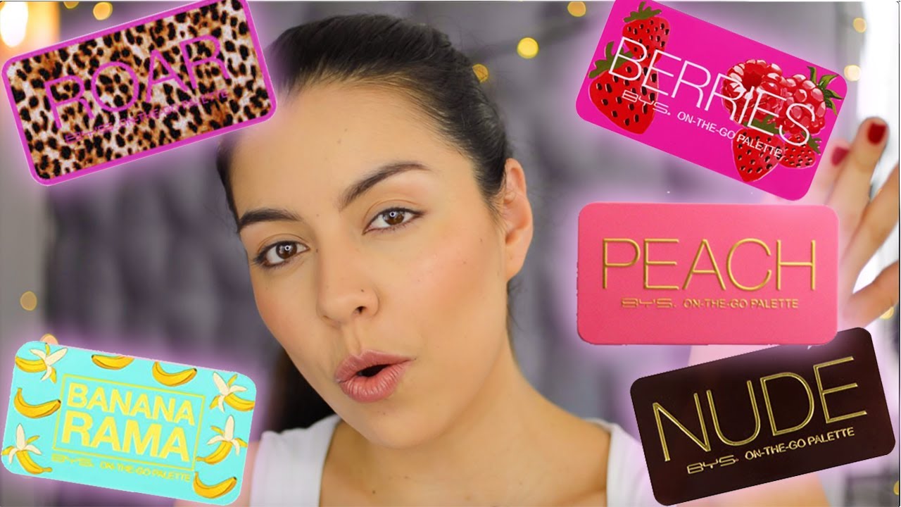 RESEÑAS PALETAS BYS ON THE GO - TATIMAKEUP