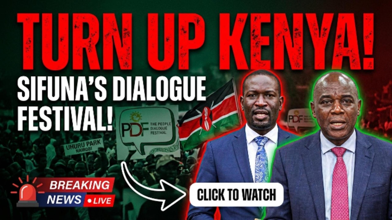 “National Call! Sifuna and Caroli Urge Massive Turnout for People’s Dialogue Festival” #odm #fyp
