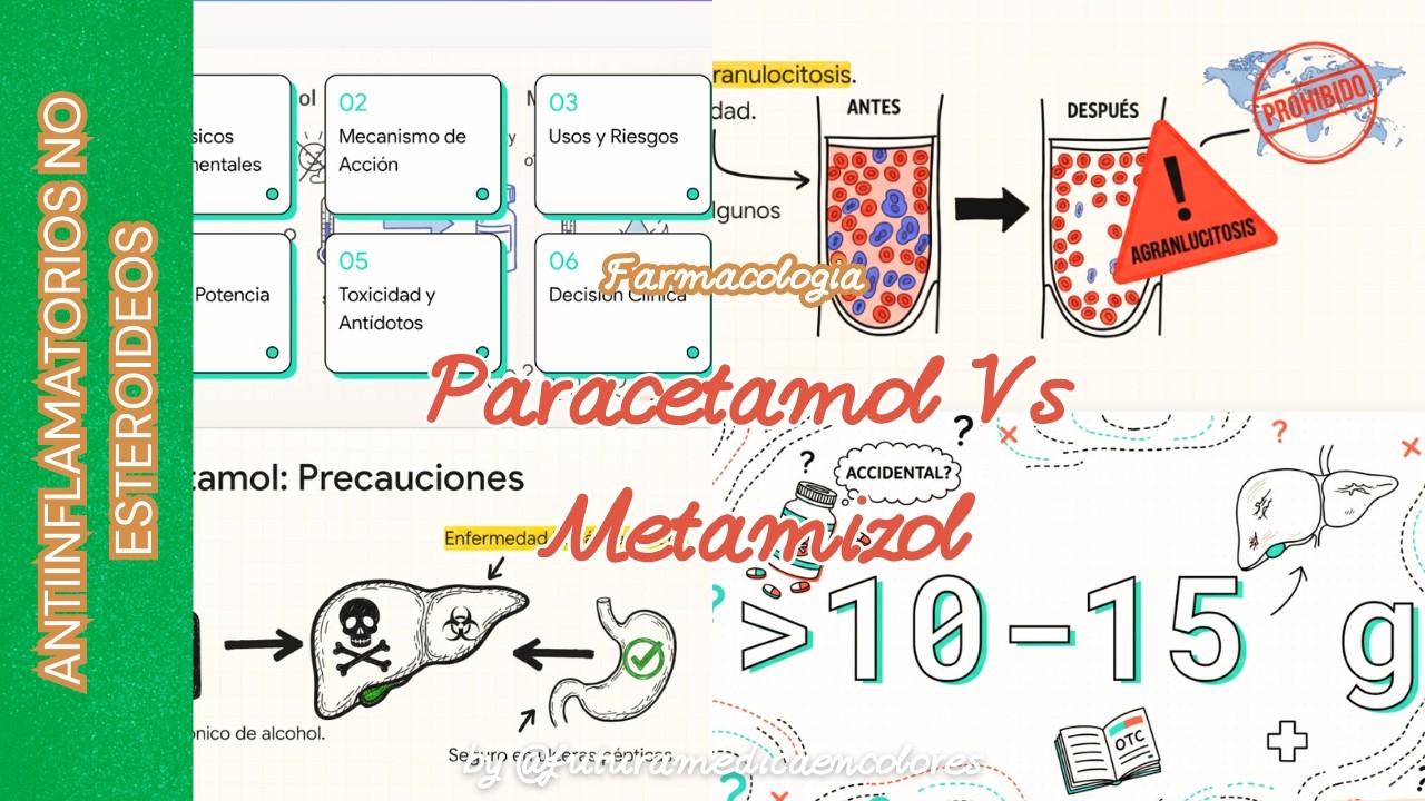 Farmacología de los AINES: Paracetamol Vs Metamizol (dipirona)