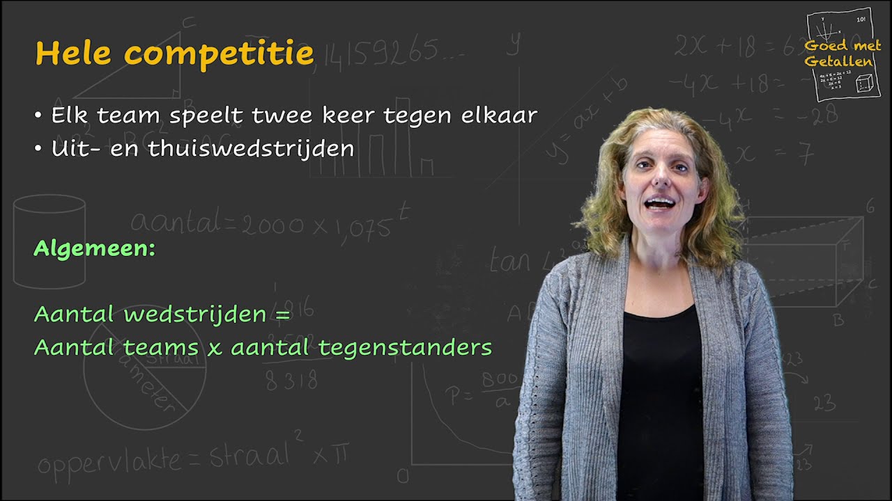 Hele competitie, halve competitie en afvalsysteem