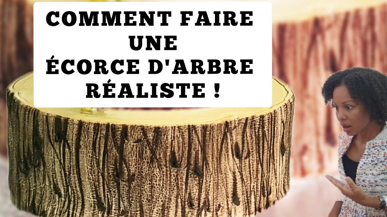 Écorce d'arbre réaliste!! 😲 Comment obtenir un effet tronc d'arbre