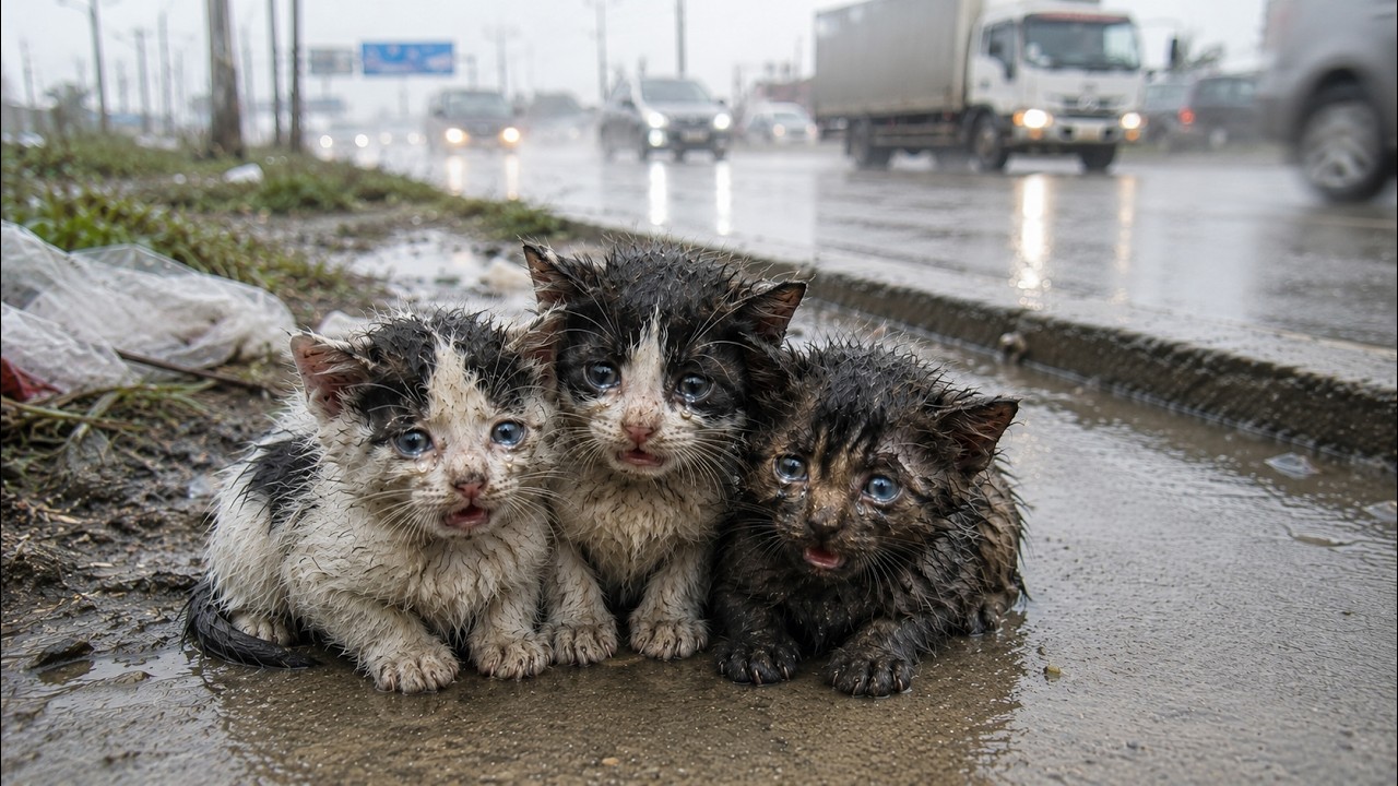 Three Abandoned Kittens Were Crying for Help&mdash;I Decided to Rescue Them.