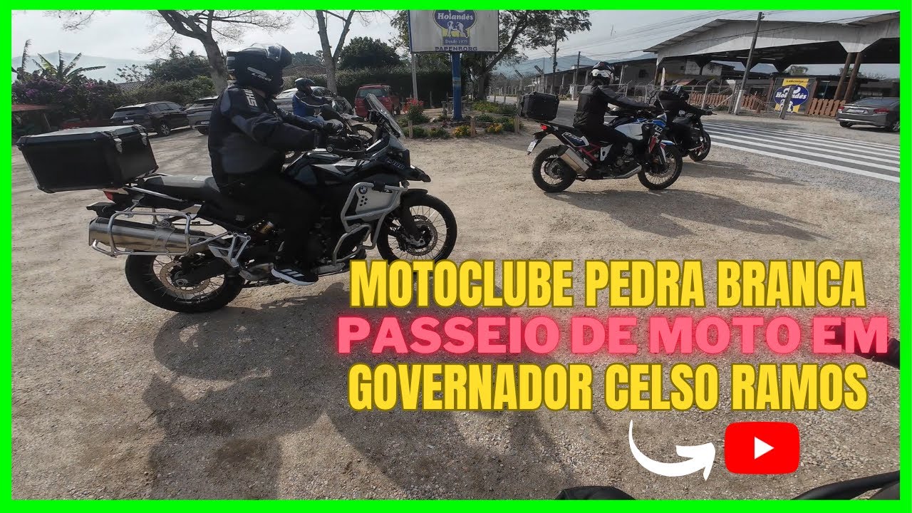 Passeio de Moto em Governador Celso Ramos com o motoclube Pedra Branca