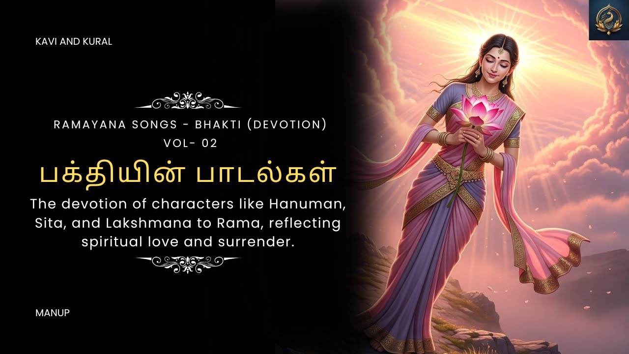பக்தியின் பாடல்கள் Vol 2 | Hanuman Sita Lakshmana Devotion to Rama | Tamil Bhakti Songs | Manup