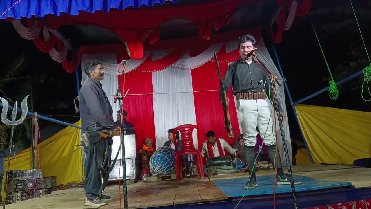 #nautanki गुलामी की जंजीर लहू के दो रंग #krishna_music_sansar #सनी डांसर संग्रामगढ़ 