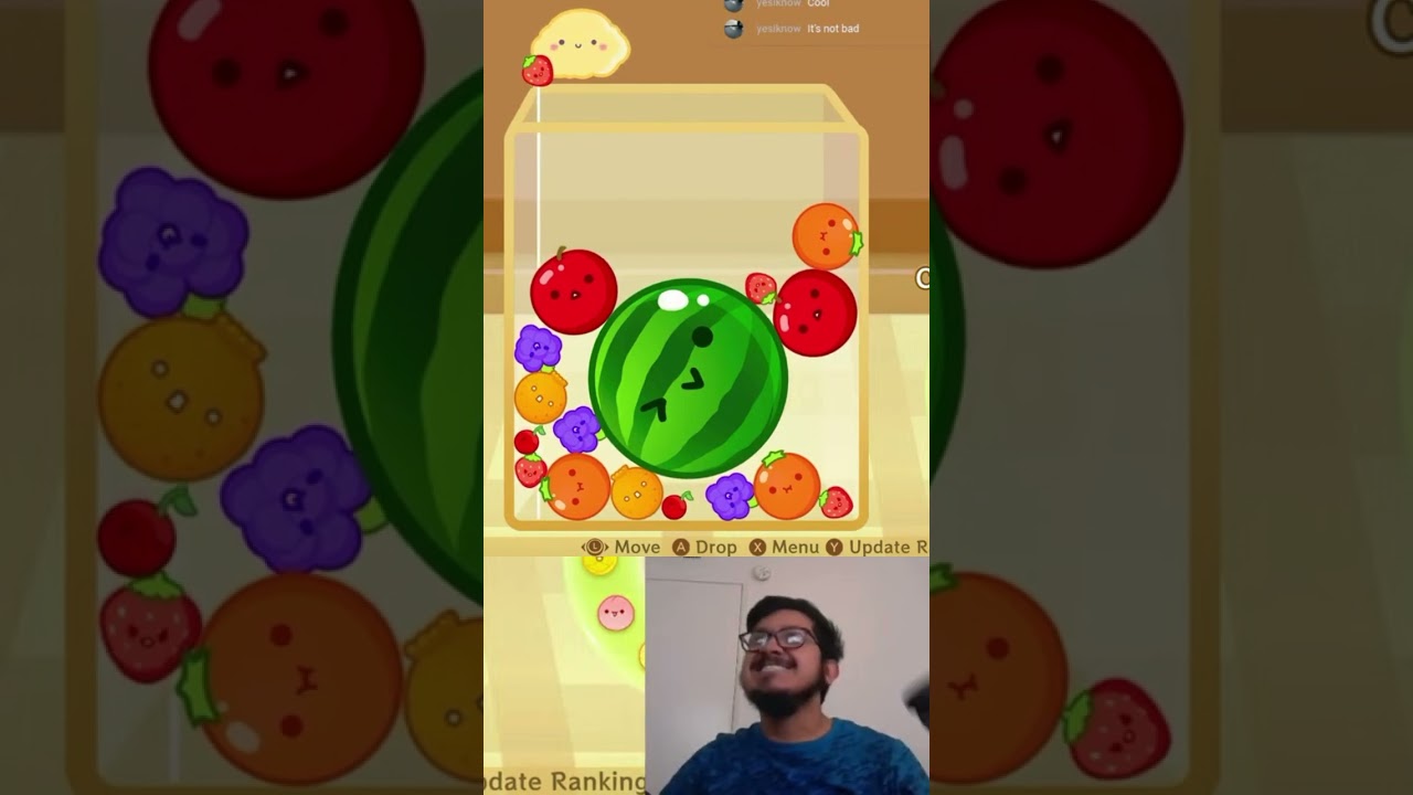 Finally got the watermelon in #SuikaGame
