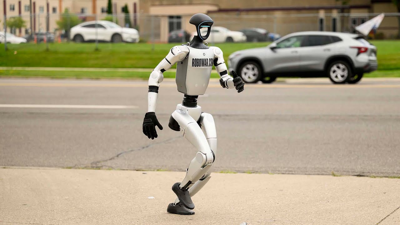 After a stroll in Detroit, a humanoid robot goes viral