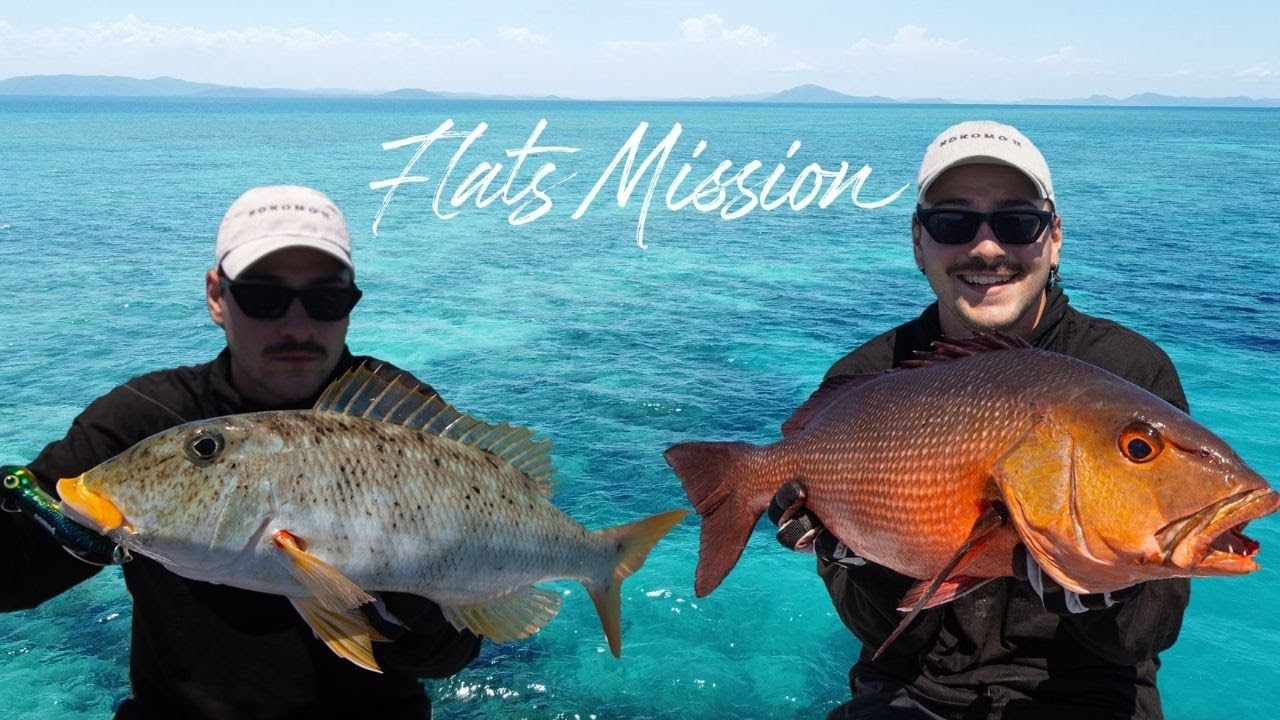 FISHING THE REEF FLATS - Great Barrier Reef Paradise